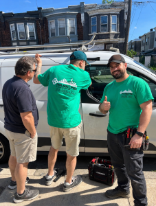 Philadelphia Locksmiths unlocking a car
